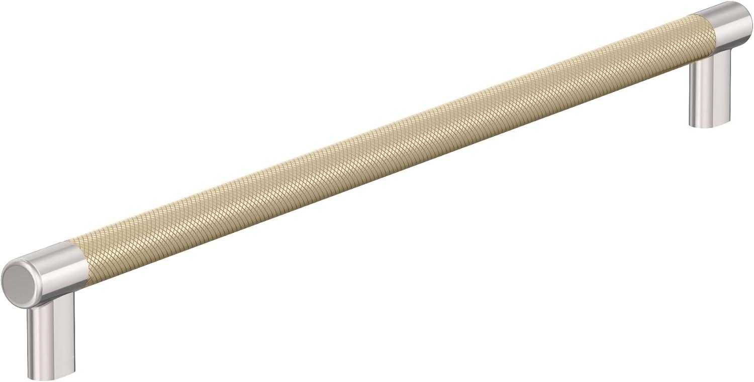 imageAmerock Kitchen Cabinet Pull Golden Champagne 6516 in 160 mm CentertoCenter Bronx 1 Pack Furniture Hardware Cabinet Handle Bathroom Drawer PullPolished NickelGolden Champagne