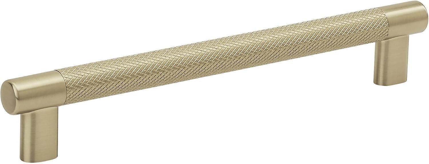 imageAmerock Kitchen Cabinet Pull Golden Champagne 6516 in 160 mm CentertoCenter Bronx 1 Pack Furniture Hardware Cabinet Handle Bathroom Drawer PullGolden Champagne
