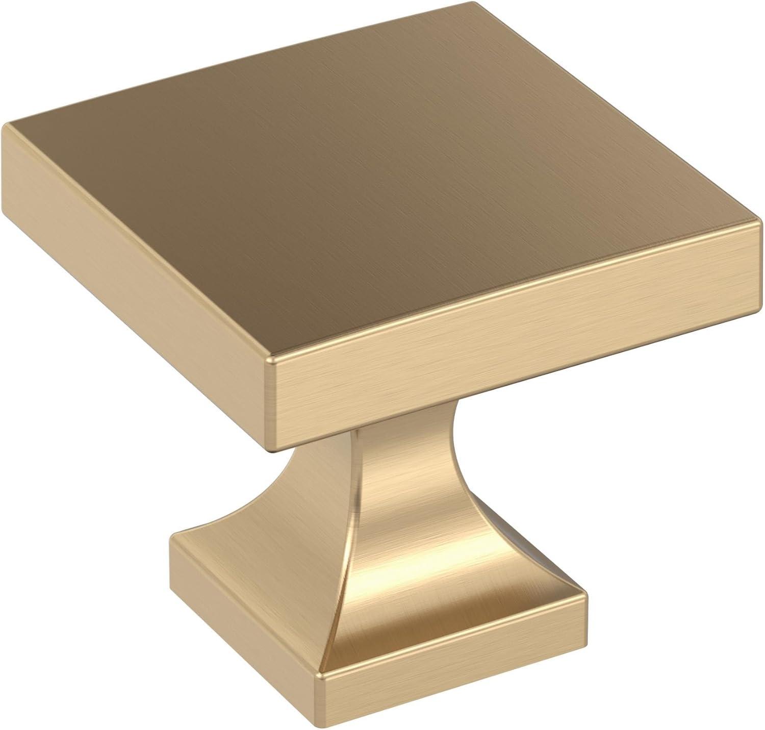 imageAmerock 10BX37024CZ Champagne Bronze Cabinet Knob 1116 inch 27mm Length 10 Pack Pedestal Furniture HardwareChampagne Bronze