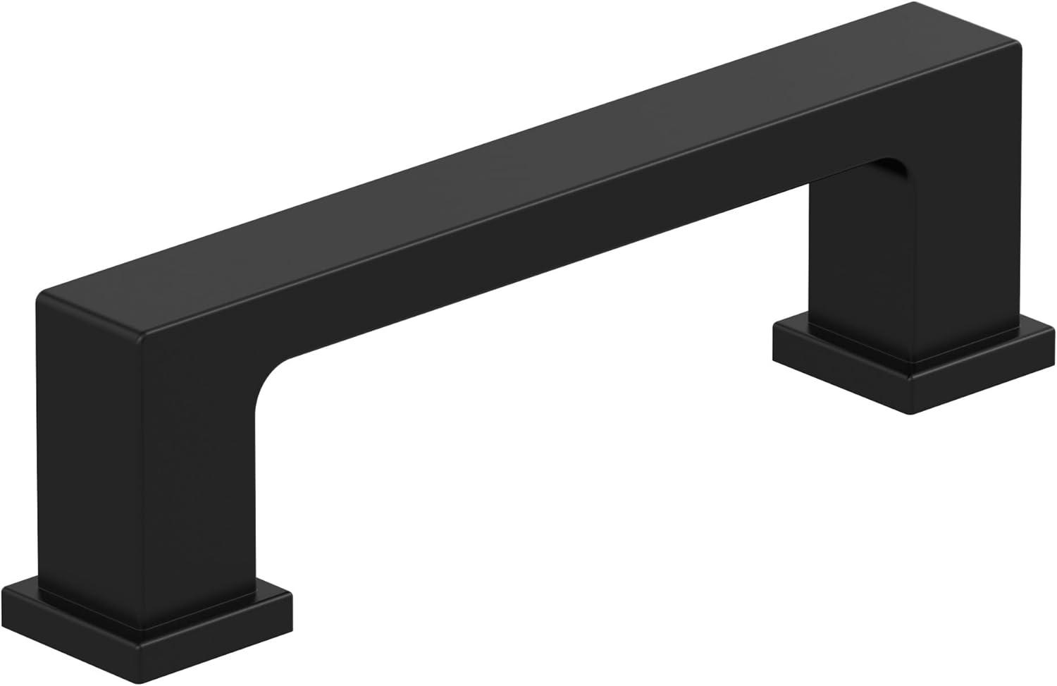 imageAmerock 10BX37033MB Matte Black Cabinet Pull 6516 inch 160mm CentertoCenter 10 Pack Bridgeport Furniture HardwareMatte Black