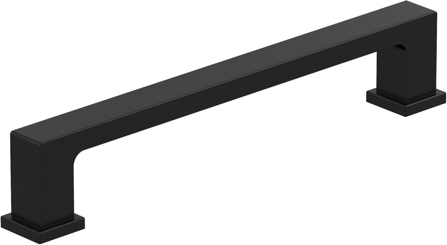 imageAmerock 10BX37033MB Matte Black Cabinet Pull 6516 inch 160mm CentertoCenter 10 Pack Bridgeport Furniture HardwareMatte Black