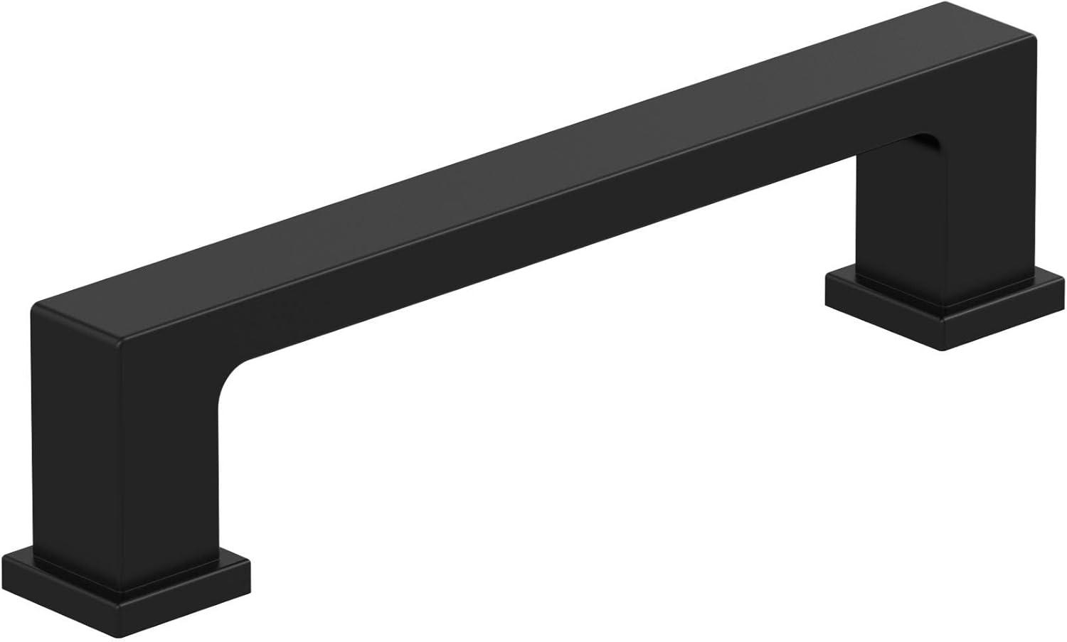 imageAmerock 10BX37033MB Matte Black Cabinet Pull 6516 inch 160mm CentertoCenter 10 Pack Bridgeport Furniture HardwareMatte Black