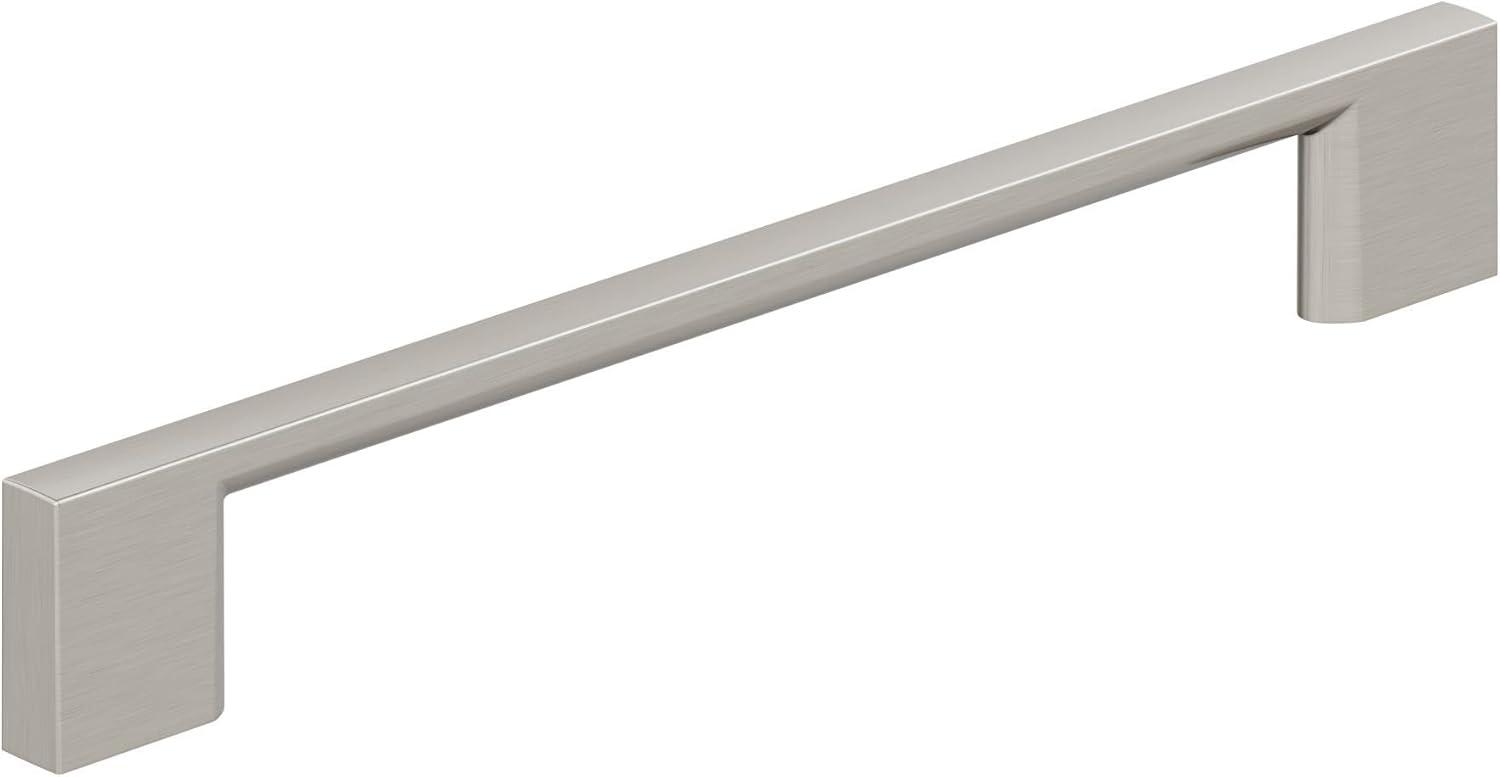 imageAmerock 10BX37132MB Matte Black Cabinet Pull 5116 inch 128mm CentertoCenter 10 Pack Cityscape Furniture HardwareSatin Nickel