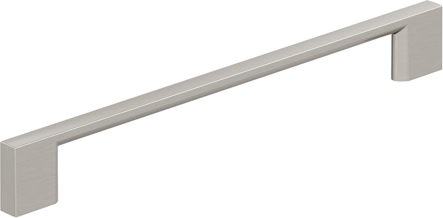 imageAmerock 10BX37132MB Matte Black Cabinet Pull 5116 inch 128mm CentertoCenter 10 Pack Cityscape Furniture HardwareSatin Nickel