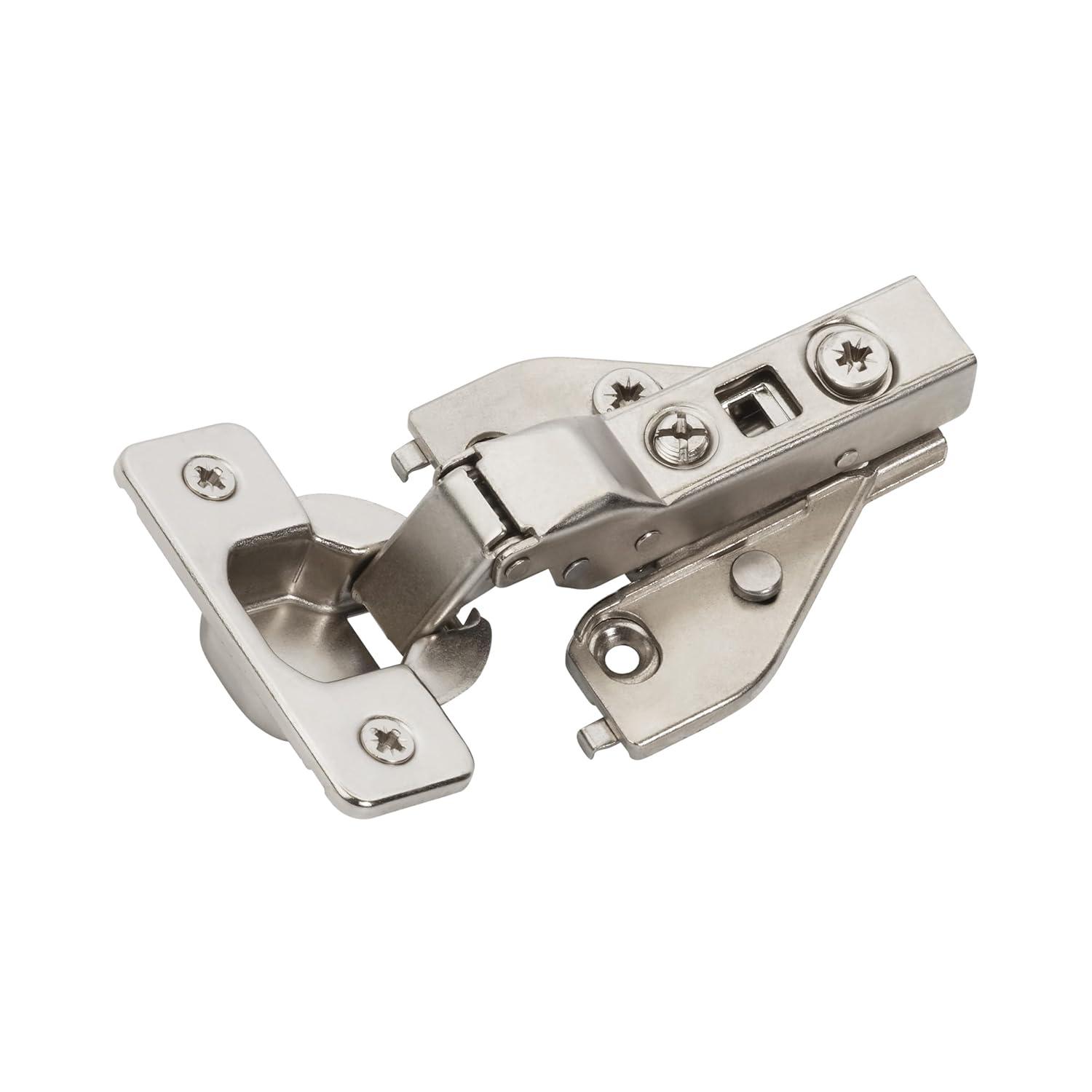 imageAmerock 2 Pack Full Overlay SelfClosing Euro Concealed Hinge for Frameless Cabinet 105degree Opening Angle with 3Way adjustability12 Inch Overlay Face Frame