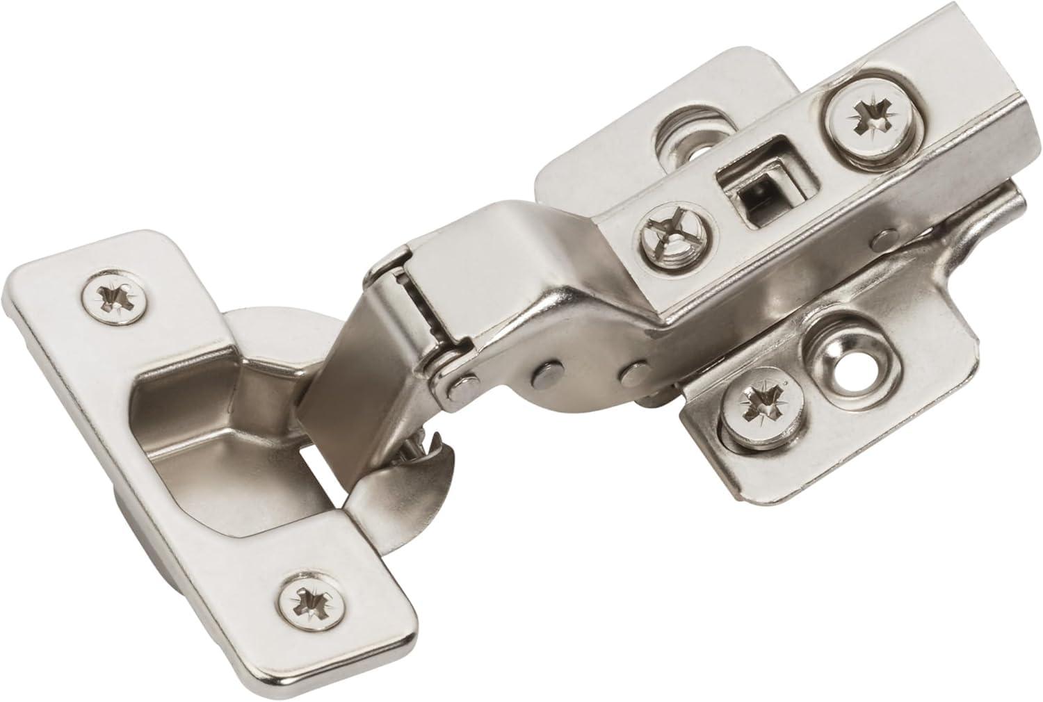 imageAmerock 2 Pack Full Overlay SelfClosing Euro Concealed Hinge for Frameless Cabinet 105degree Opening Angle with 3Way adjustabilityFull Inset Frameless