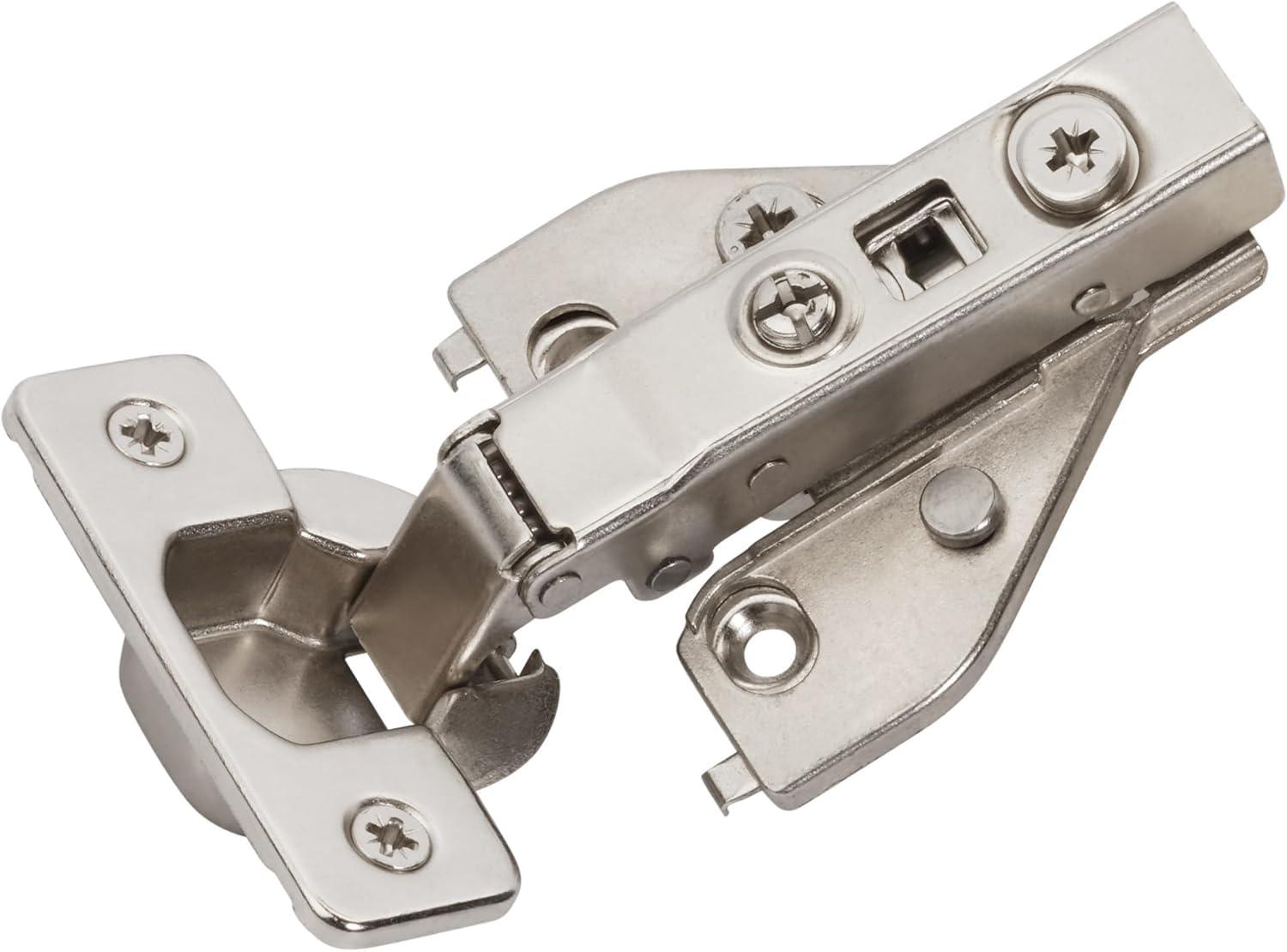 imageAmerock 2 Pack Full Overlay SelfClosing Euro Concealed Hinge for Frameless Cabinet 105degree Opening Angle with 3Way adjustabilityFull Overlay Face Frame