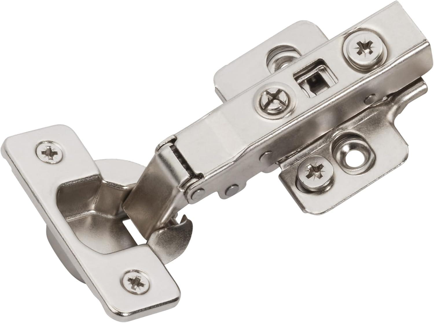 imageAmerock 2 Pack Full Overlay SelfClosing Euro Concealed Hinge for Frameless Cabinet 105degree Opening Angle with 3Way adjustabilityFull Overlay Frameless