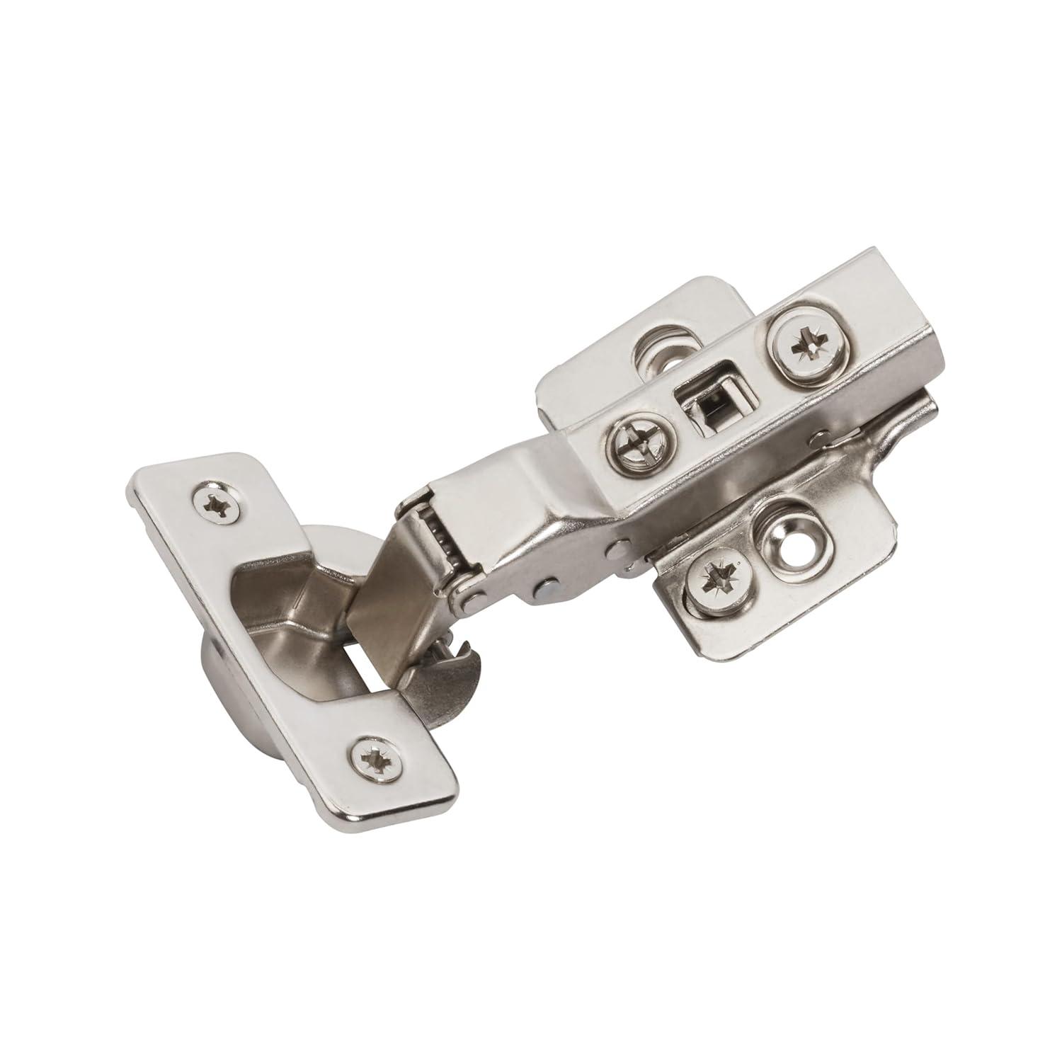 imageAmerock 2 Pack Full Overlay SelfClosing Euro Concealed Hinge for Frameless Cabinet 105degree Opening Angle with 3Way adjustabilityHalf Overlay Frameless