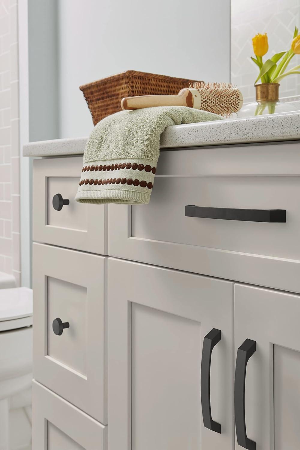 imageAmerock Amerock BP36845FB BP36845 Premise 5116 Inch Center to Center Arch Cabinet PullMatte Black