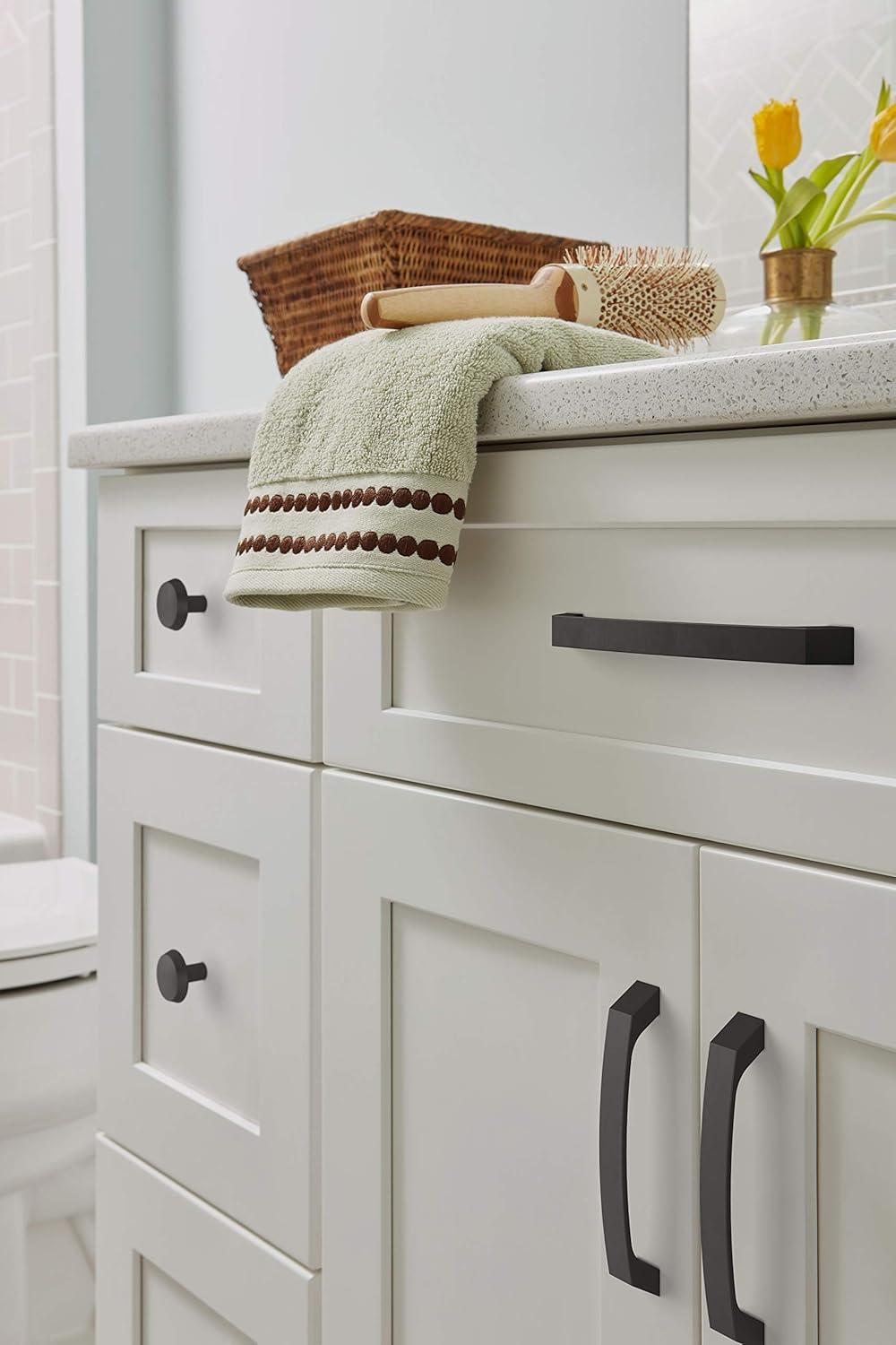 imageAmerock Amerock BP36845FB BP36845 Premise 5116 Inch Center to Center Arch Cabinet PullMatte Black