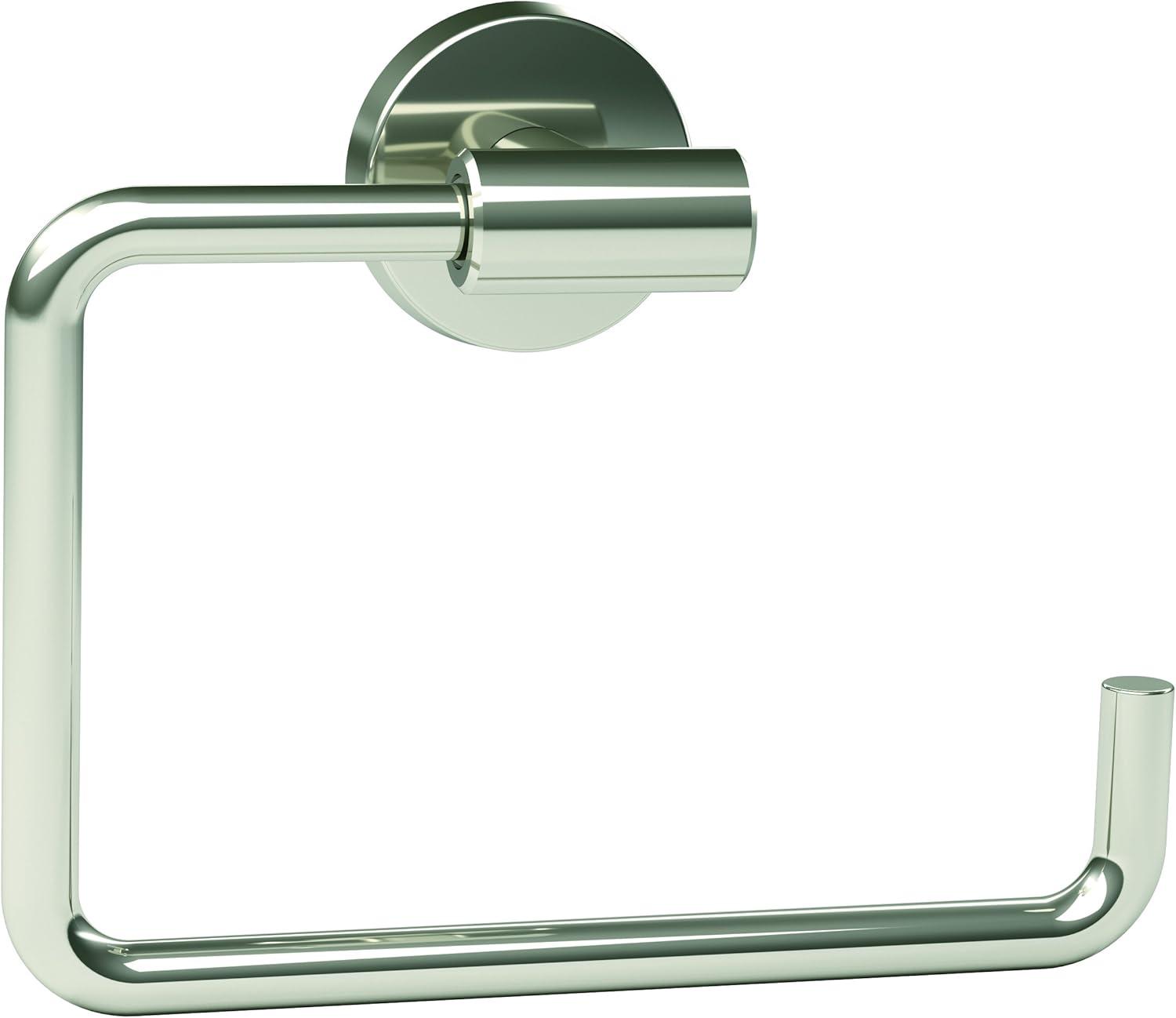 imageAmerock BH26541PSS Polished Stainless Steel Towel Bar 6716 in 164 mm Length Towel Holder Arrondi Hand Towel Holder for Bathroom Wall Small Kitchen Bath Accessories