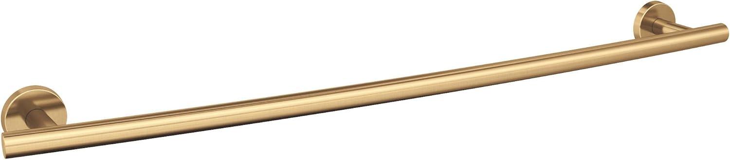imageAmerock BH26546MB Matte Black Towel Bar 9 in 229 mm Towel Rack Arrondi Bathroom Towel Holder Bathroom Hardware Bath AccessoriesChampagne Bronze