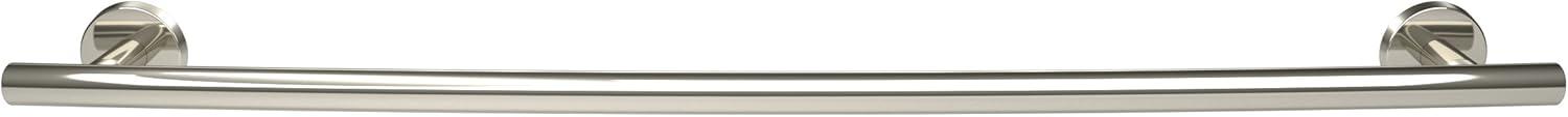 imageAmerock BH26546MB Matte Black Towel Bar 9 in 229 mm Towel Rack Arrondi Bathroom Towel Holder Bathroom Hardware Bath AccessoriesPolished Stainless Steel