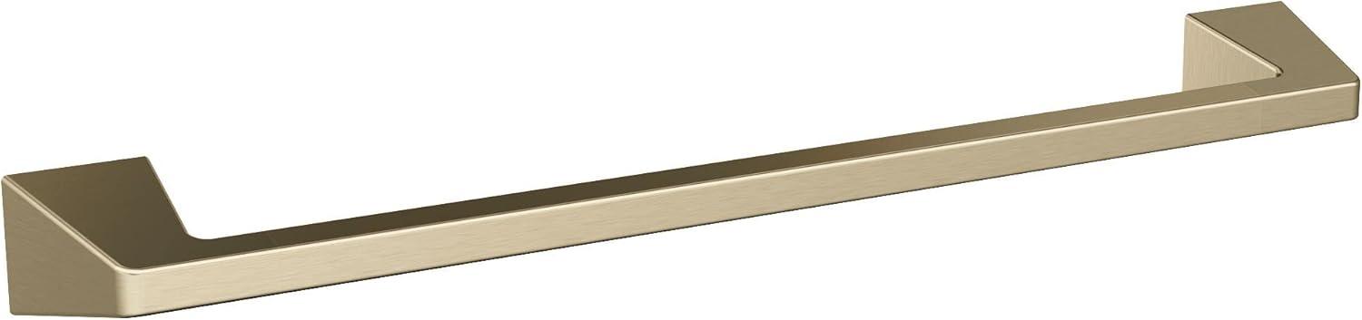imageAmerock BH36003CZ Champagne Bronze Towel Bar 18 in 457 mm Towel Rack Blackrock Bathroom Towel Holder Bathroom Hardware Bath AccessoriesGolden Champagne