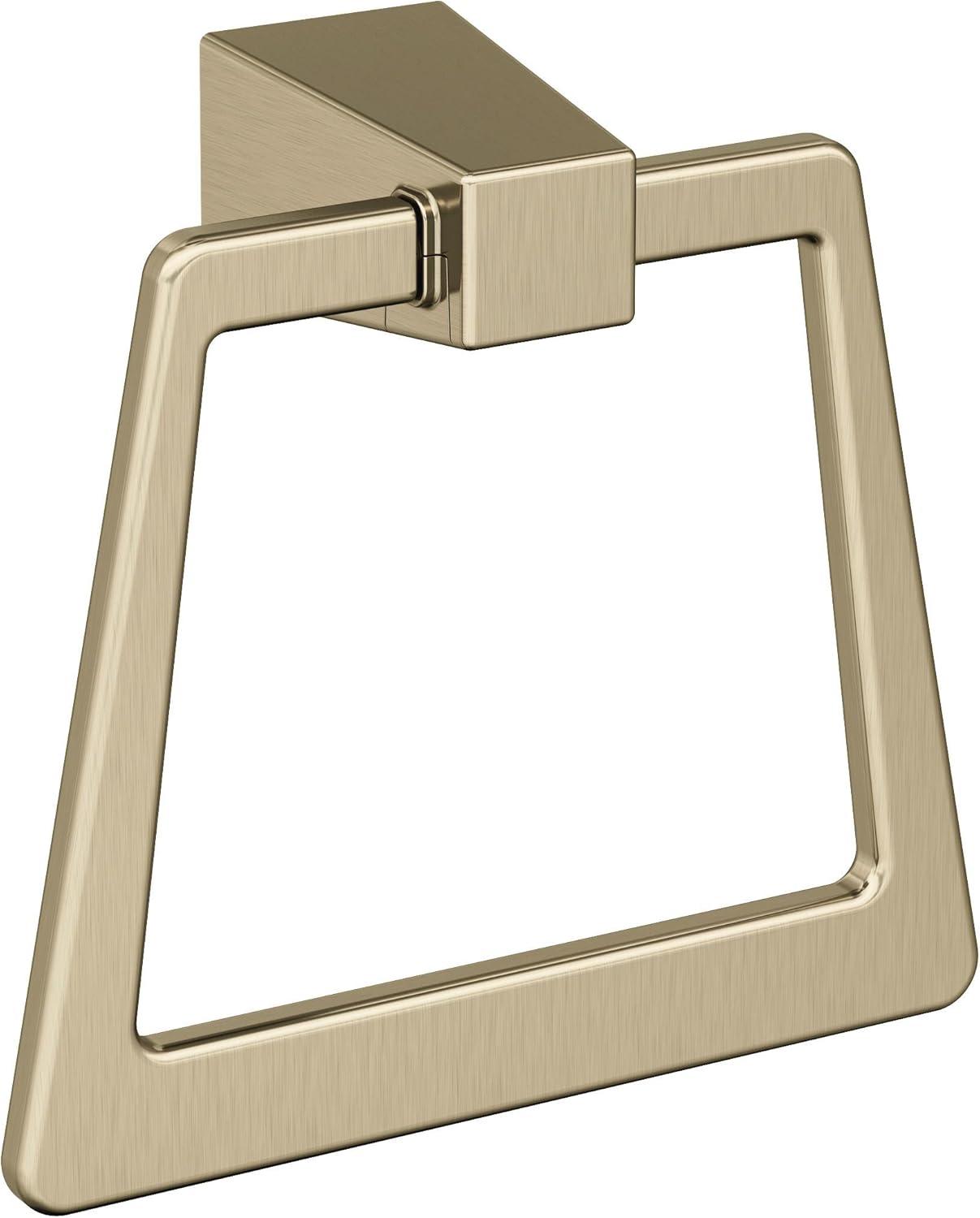 imageAmerock BH36003CZ Champagne Bronze Towel Bar 18 in 457 mm Towel Rack Blackrock Bathroom Towel Holder Bathroom Hardware Bath AccessoriesGolden Champagne