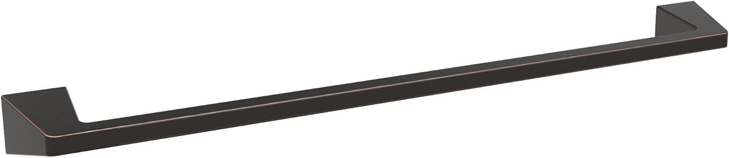 imageAmerock BH36003CZ Champagne Bronze Towel Bar 18 in 457 mm Towel Rack Blackrock Bathroom Towel Holder Bathroom Hardware Bath AccessoriesOil Rubbed Bronze