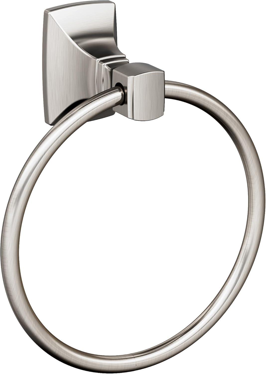 imageAmerock BH3601426 Chrome Towel Bar 24 in 610 mm Towel Rack Highland Ridge Bathroom Towel Holder Bathroom Hardware Bath AccessoriesBrushed Nickel