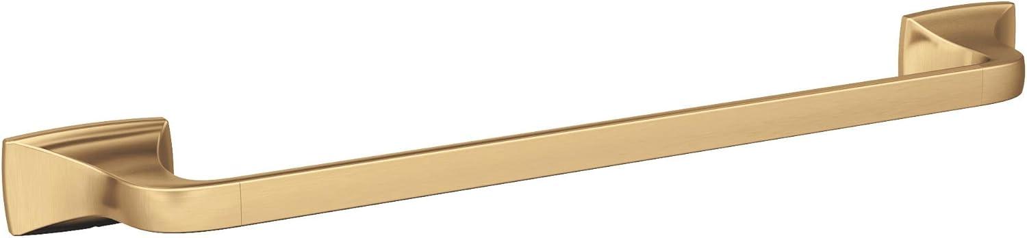 imageAmerock BH3601426 Chrome Towel Bar 24 in 610 mm Towel Rack Highland Ridge Bathroom Towel Holder Bathroom Hardware Bath AccessoriesChampagne Bronze