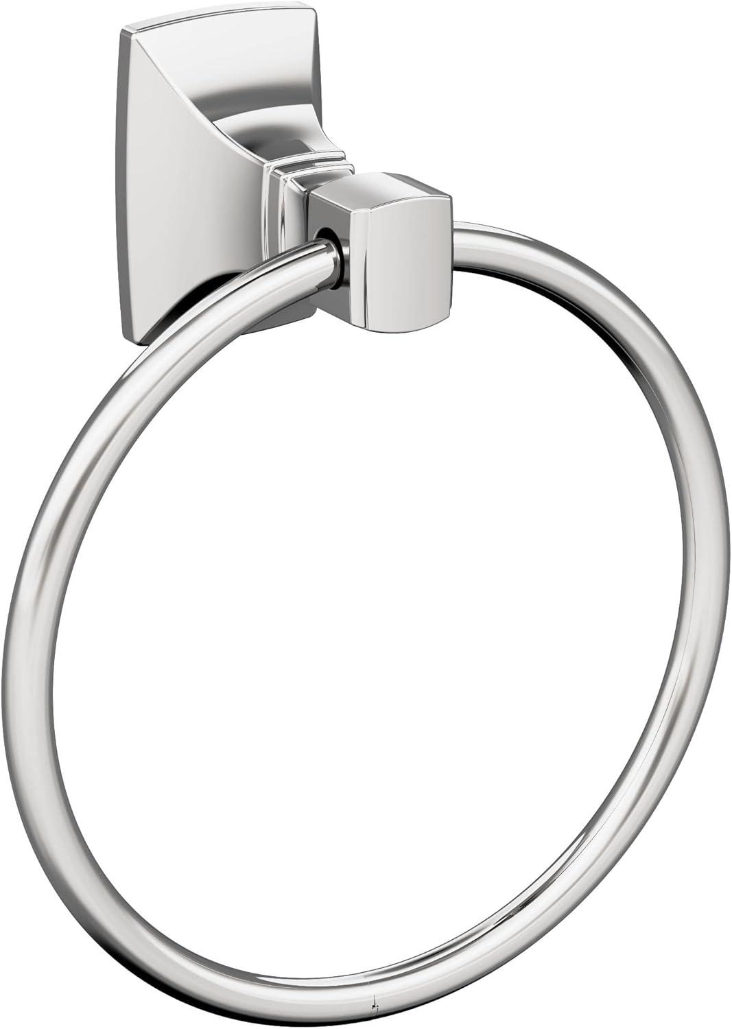 imageAmerock BH3601426 Chrome Towel Bar 24 in 610 mm Towel Rack Highland Ridge Bathroom Towel Holder Bathroom Hardware Bath AccessoriesChrome