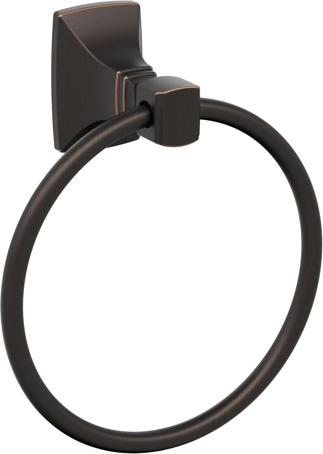 imageAmerock BH3601426 Chrome Towel Bar 24 in 610 mm Towel Rack Highland Ridge Bathroom Towel Holder Bathroom Hardware Bath AccessoriesOil Rubbed Bronze