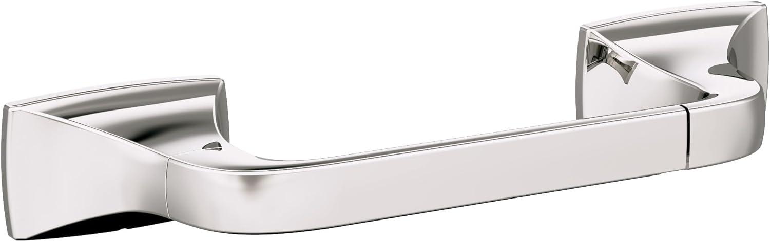 imageAmerock BH3601426 Chrome Towel Bar 24 in 610 mm Towel Rack Highland Ridge Bathroom Towel Holder Bathroom Hardware Bath AccessoriesPolished Nickel