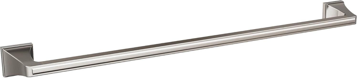 imageAmerock BH36024BBZ Golden Champagne Towel Bar 24 in 610 mm Towel Rack Mulholland Bathroom Towel Holder Bathroom Hardware Bath AccessoriesBrushed Nickel