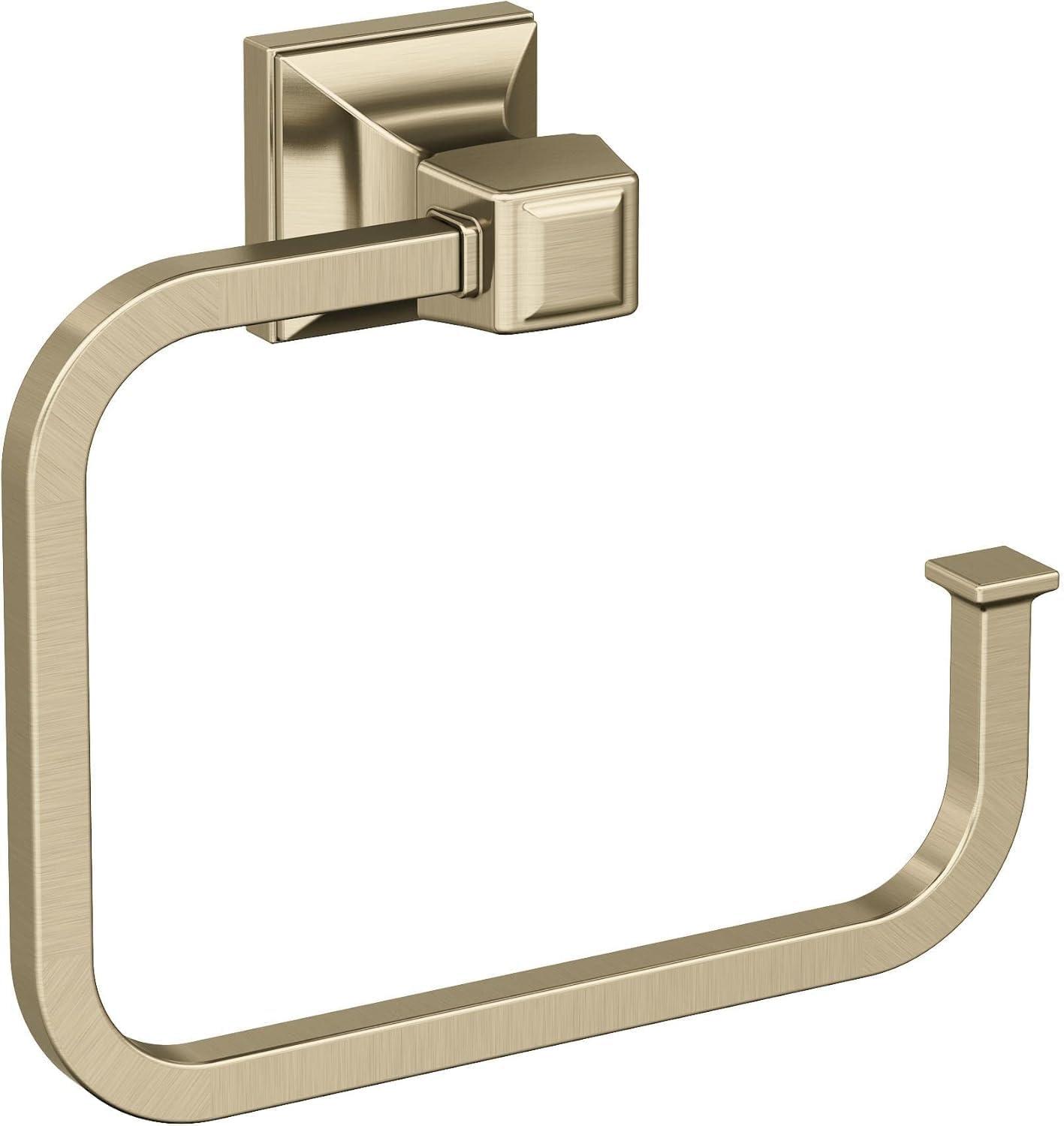 imageAmerock BH36024BBZ Golden Champagne Towel Bar 24 in 610 mm Towel Rack Mulholland Bathroom Towel Holder Bathroom Hardware Bath AccessoriesGolden Champagne