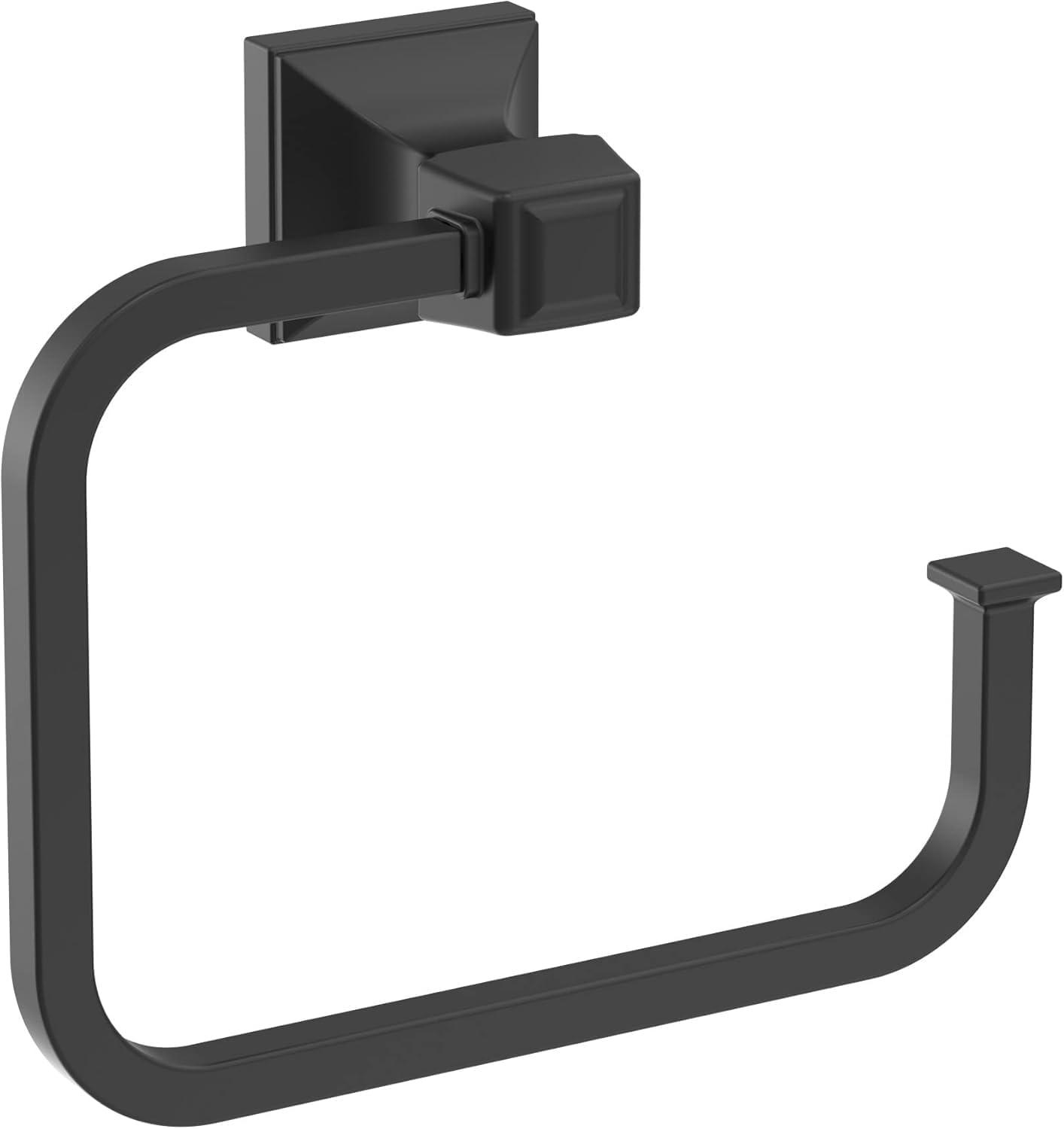 imageAmerock BH36024BBZ Golden Champagne Towel Bar 24 in 610 mm Towel Rack Mulholland Bathroom Towel Holder Bathroom Hardware Bath AccessoriesMatte Black