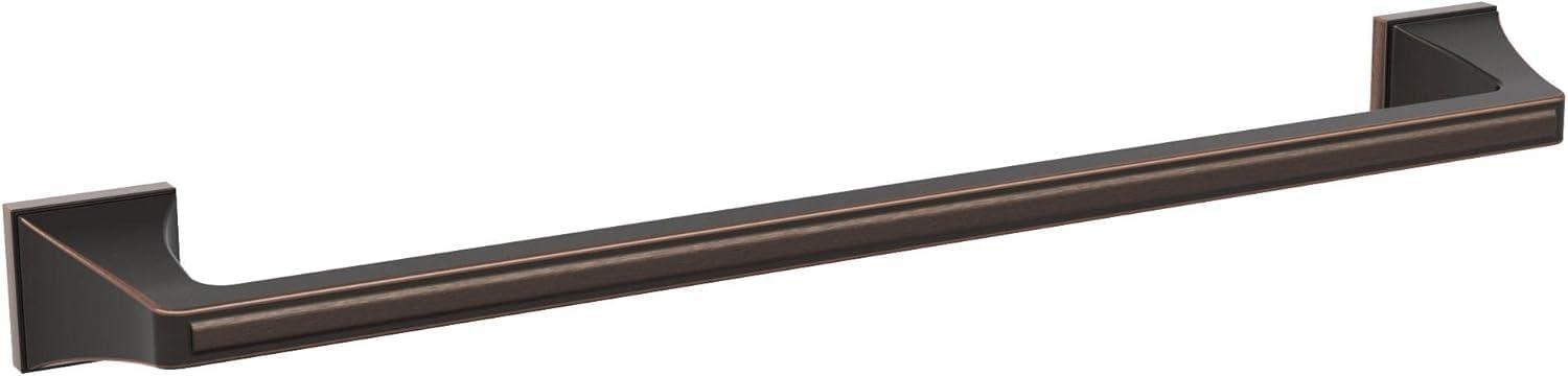 imageAmerock BH36024BBZ Golden Champagne Towel Bar 24 in 610 mm Towel Rack Mulholland Bathroom Towel Holder Bathroom Hardware Bath AccessoriesOil Rubbed Bronze