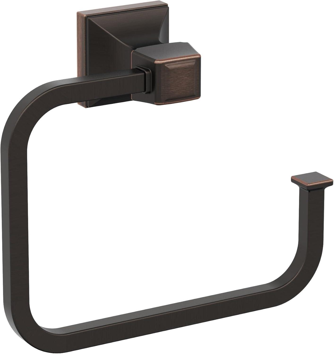 imageAmerock BH36024BBZ Golden Champagne Towel Bar 24 in 610 mm Towel Rack Mulholland Bathroom Towel Holder Bathroom Hardware Bath AccessoriesOil Rubbed Bronze