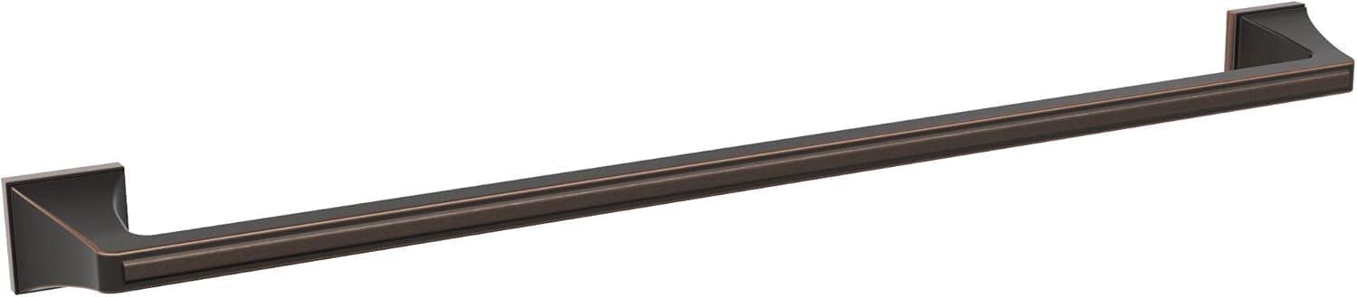 imageAmerock BH36024BBZ Golden Champagne Towel Bar 24 in 610 mm Towel Rack Mulholland Bathroom Towel Holder Bathroom Hardware Bath AccessoriesOil Rubbed Bronze