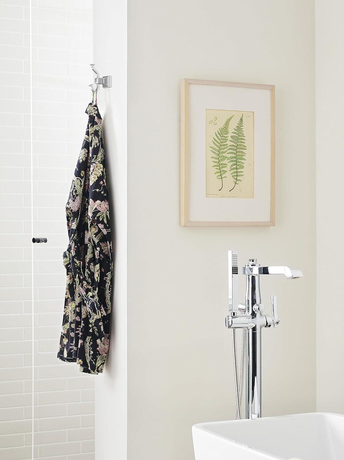 imageAmerock BH36024BBZ Golden Champagne Towel Bar 24 in 610 mm Towel Rack Mulholland Bathroom Towel Holder Bathroom Hardware Bath AccessoriesPolished Nickel