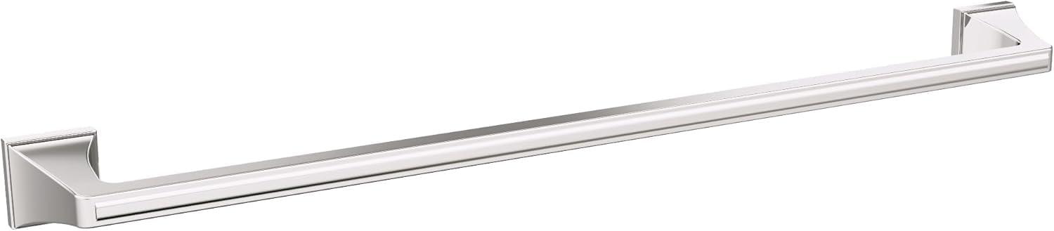 imageAmerock BH36024BBZ Golden Champagne Towel Bar 24 in 610 mm Towel Rack Mulholland Bathroom Towel Holder Bathroom Hardware Bath AccessoriesPolished Nickel