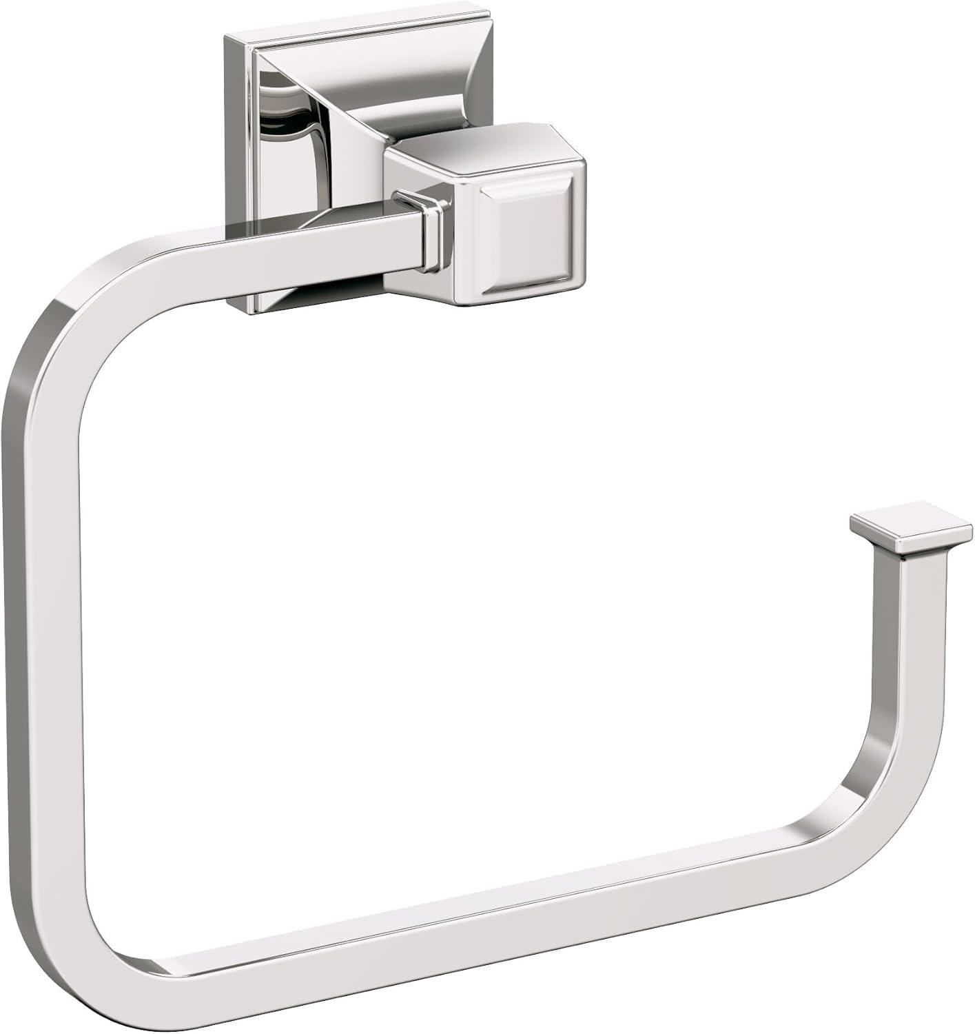 imageAmerock BH36024BBZ Golden Champagne Towel Bar 24 in 610 mm Towel Rack Mulholland Bathroom Towel Holder Bathroom Hardware Bath AccessoriesPolished Nickel
