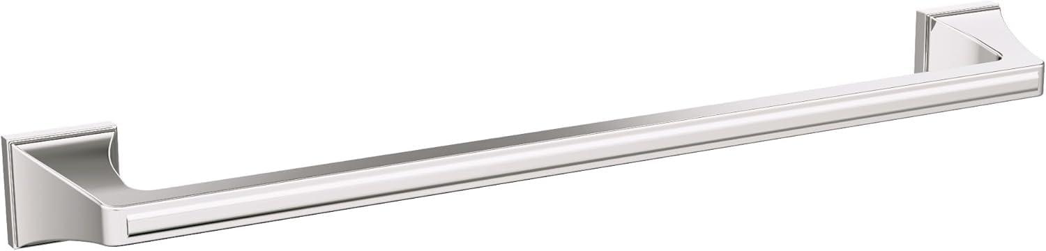 imageAmerock BH36024BBZ Golden Champagne Towel Bar 24 in 610 mm Towel Rack Mulholland Bathroom Towel Holder Bathroom Hardware Bath AccessoriesPolished Nickel