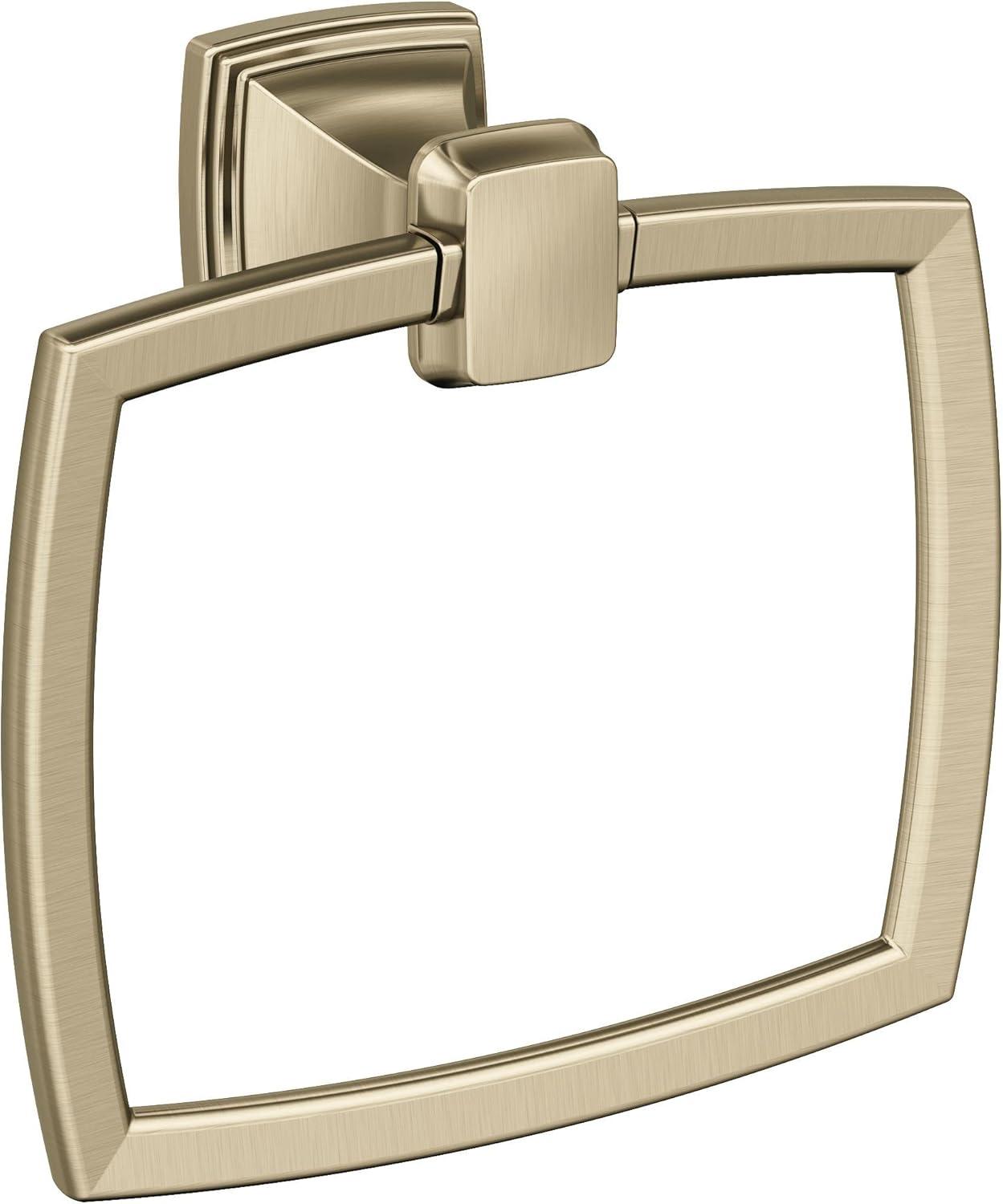 imageAmerock BH36034CZ Champagne Bronze Towel Bar 24 in 610 mm Towel Rack Revitalize Bathroom Towel Holder Bathroom Hardware Bath AccessoriesGolden Champagne