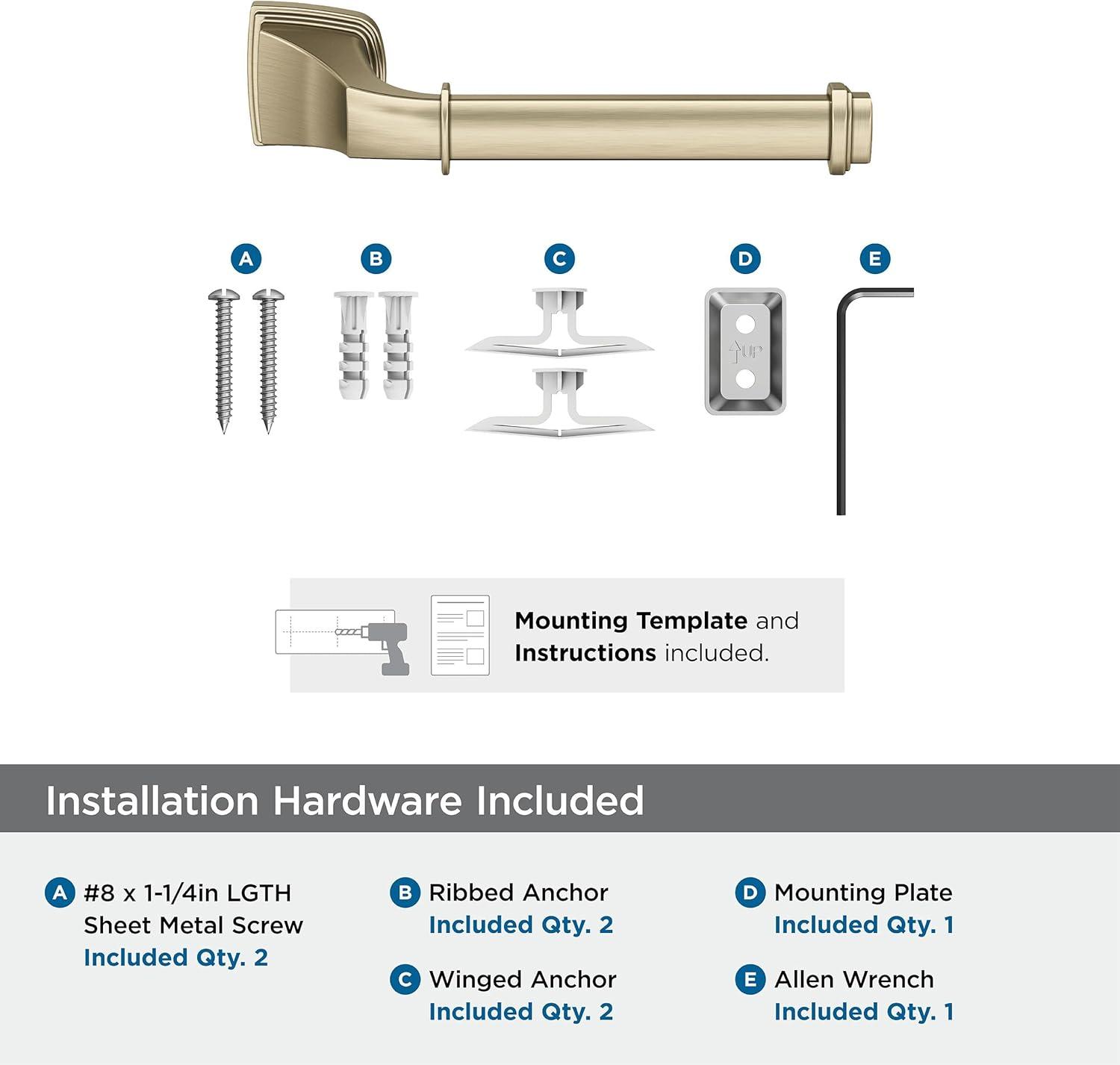 imageAmerock BH36034CZ Champagne Bronze Towel Bar 24 in 610 mm Towel Rack Revitalize Bathroom Towel Holder Bathroom Hardware Bath AccessoriesGolden Champagne