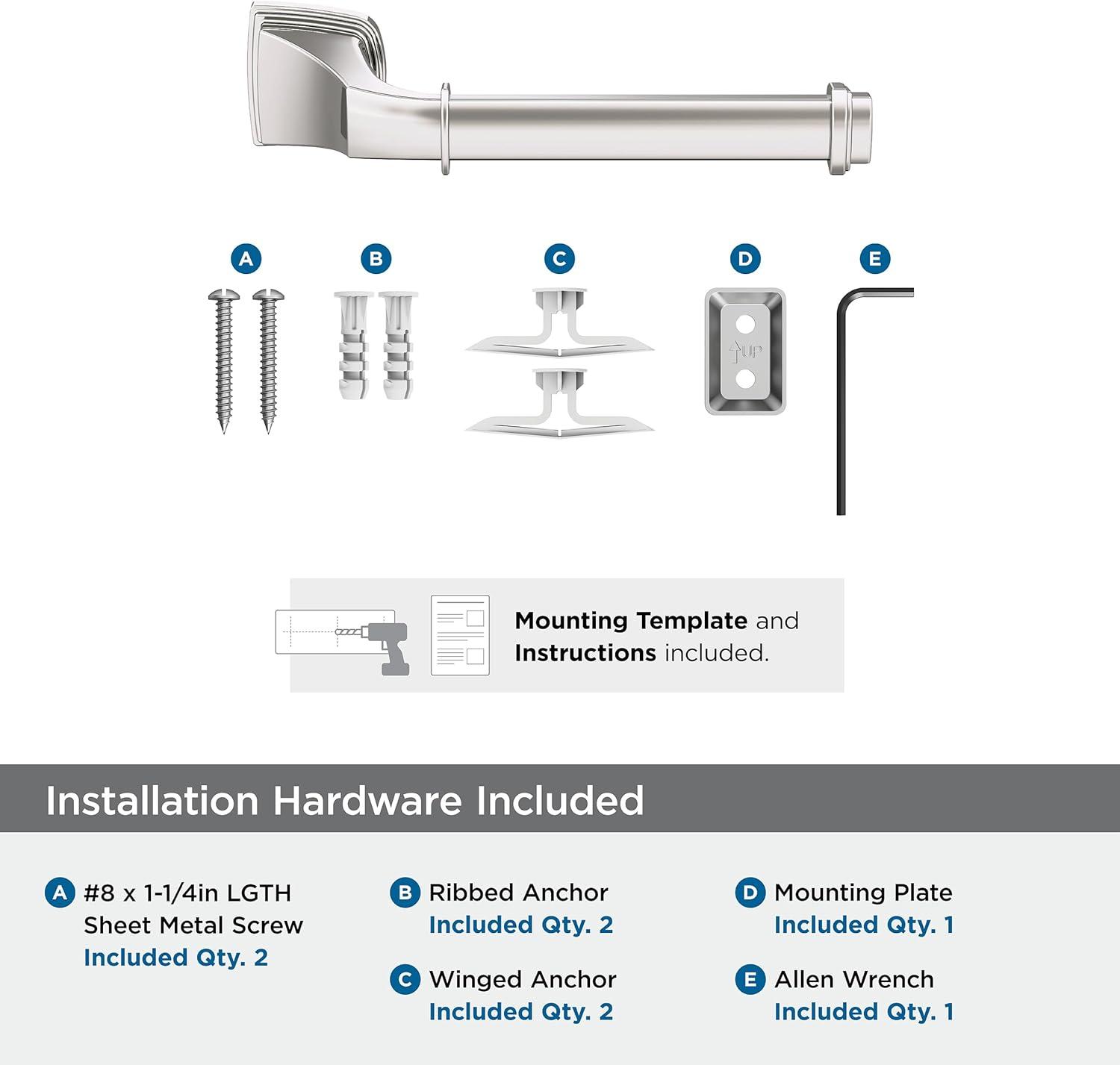 imageAmerock BH36034CZ Champagne Bronze Towel Bar 24 in 610 mm Towel Rack Revitalize Bathroom Towel Holder Bathroom Hardware Bath AccessoriesPolished Nickel