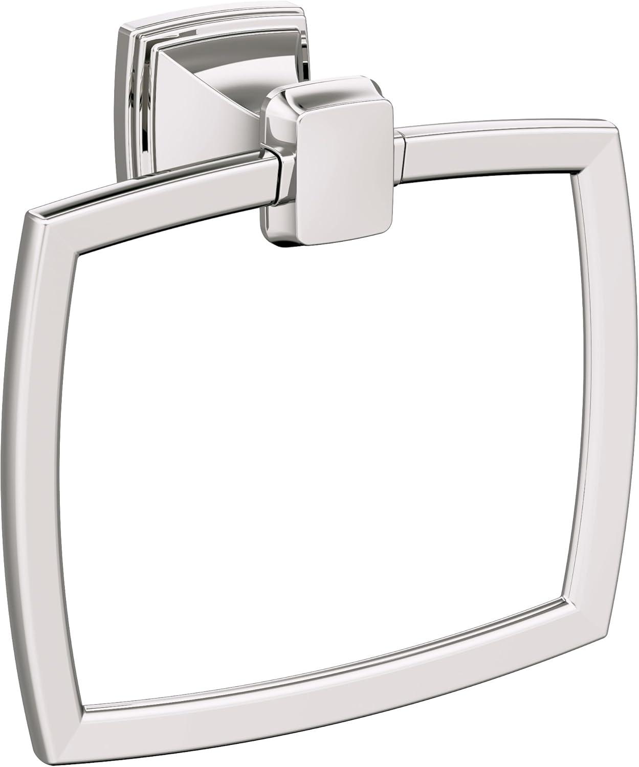 imageAmerock BH36034CZ Champagne Bronze Towel Bar 24 in 610 mm Towel Rack Revitalize Bathroom Towel Holder Bathroom Hardware Bath AccessoriesPolished Nickel