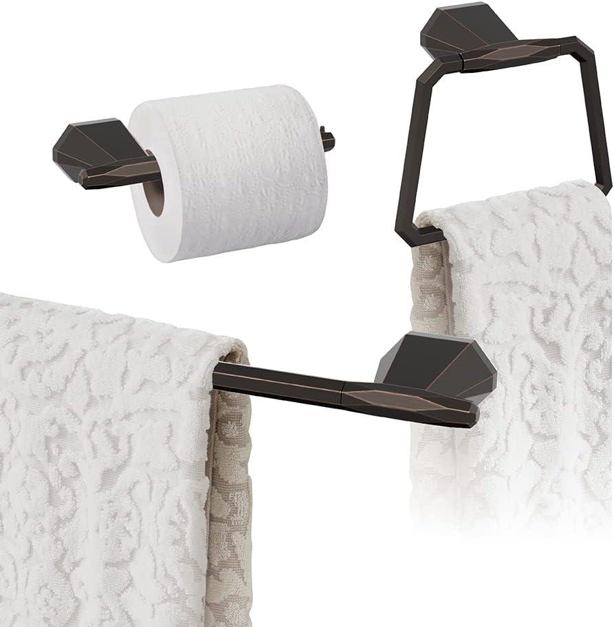 imageAmerock BH36041ORB Oil Rubbed Bronze Single Post Toilet Paper Holder 71316 in 198 mm Toilet Tissue Holder St Vincent Bath Tissue Holder Bathroom Hardware Bath AccessoriesOil Rubbed Bronze