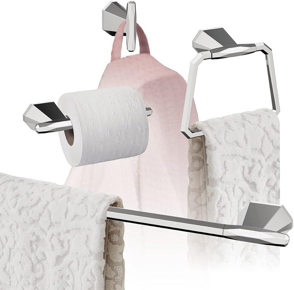 imageAmerock BH36041ORB Oil Rubbed Bronze Single Post Toilet Paper Holder 71316 in 198 mm Toilet Tissue Holder St Vincent Bath Tissue Holder Bathroom Hardware Bath AccessoriesChrome