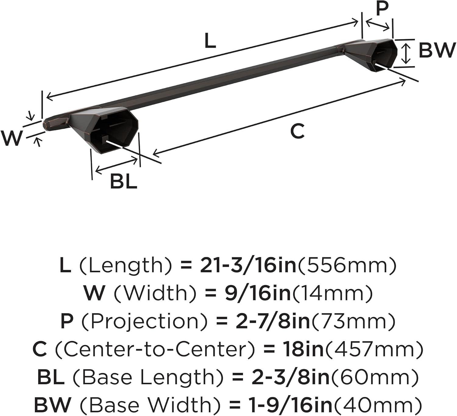 imageAmerock BH36041ORB Oil Rubbed Bronze Single Post Toilet Paper Holder 71316 in 198 mm Toilet Tissue Holder St Vincent Bath Tissue Holder Bathroom Hardware Bath AccessoriesOil Rubbed Bronze