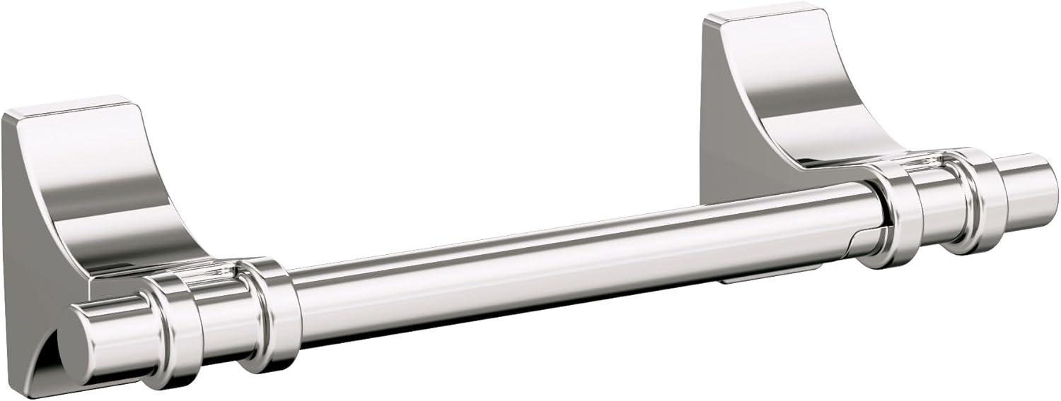 imageAmerock BH36050MB Matte Black Double Robe Hook 21516 in 75 mm Length Towel Holder Davenport Towel Hook for Bathroom Bathroom Hardware Bath AccessoriesPolished Nickel