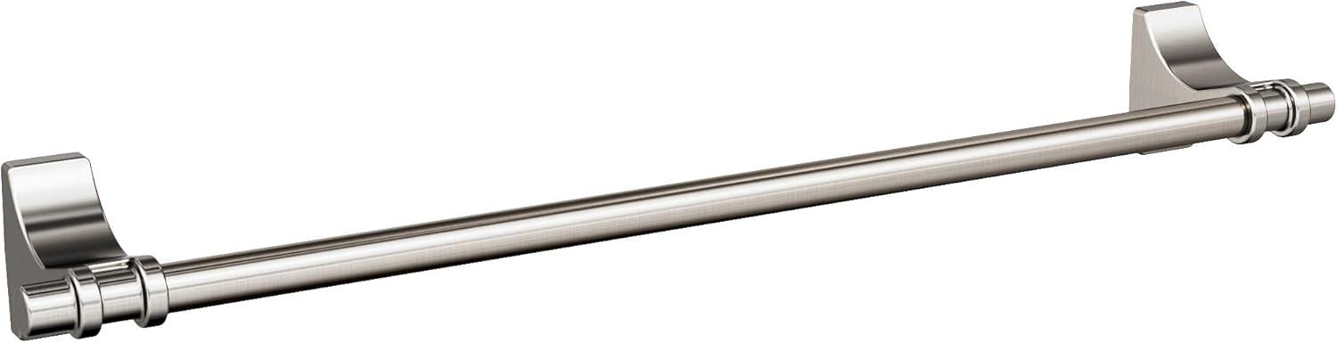 imageAmerock BH36050MB Matte Black Double Robe Hook 21516 in 75 mm Length Towel Holder Davenport Towel Hook for Bathroom Bathroom Hardware Bath AccessoriesBrushed Nickel