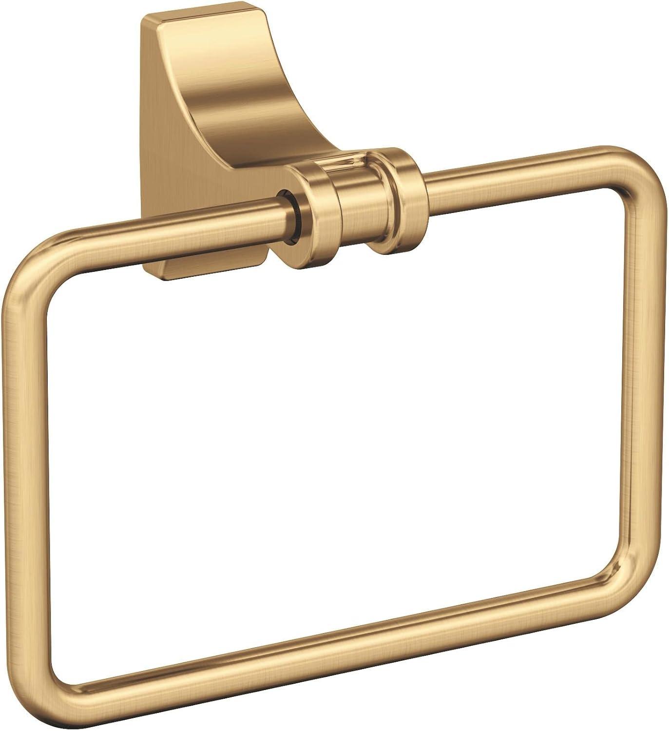 imageAmerock BH36050MB Matte Black Double Robe Hook 21516 in 75 mm Length Towel Holder Davenport Towel Hook for Bathroom Bathroom Hardware Bath AccessoriesChampagne Bronze