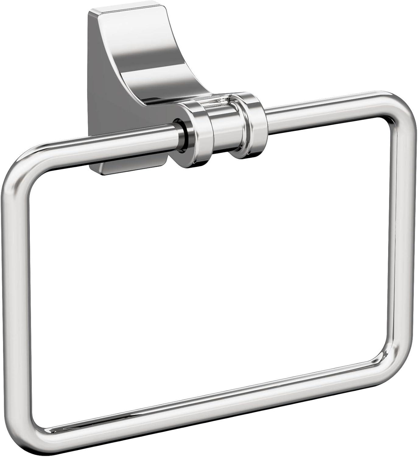 imageAmerock BH36050MB Matte Black Double Robe Hook 21516 in 75 mm Length Towel Holder Davenport Towel Hook for Bathroom Bathroom Hardware Bath AccessoriesChrome