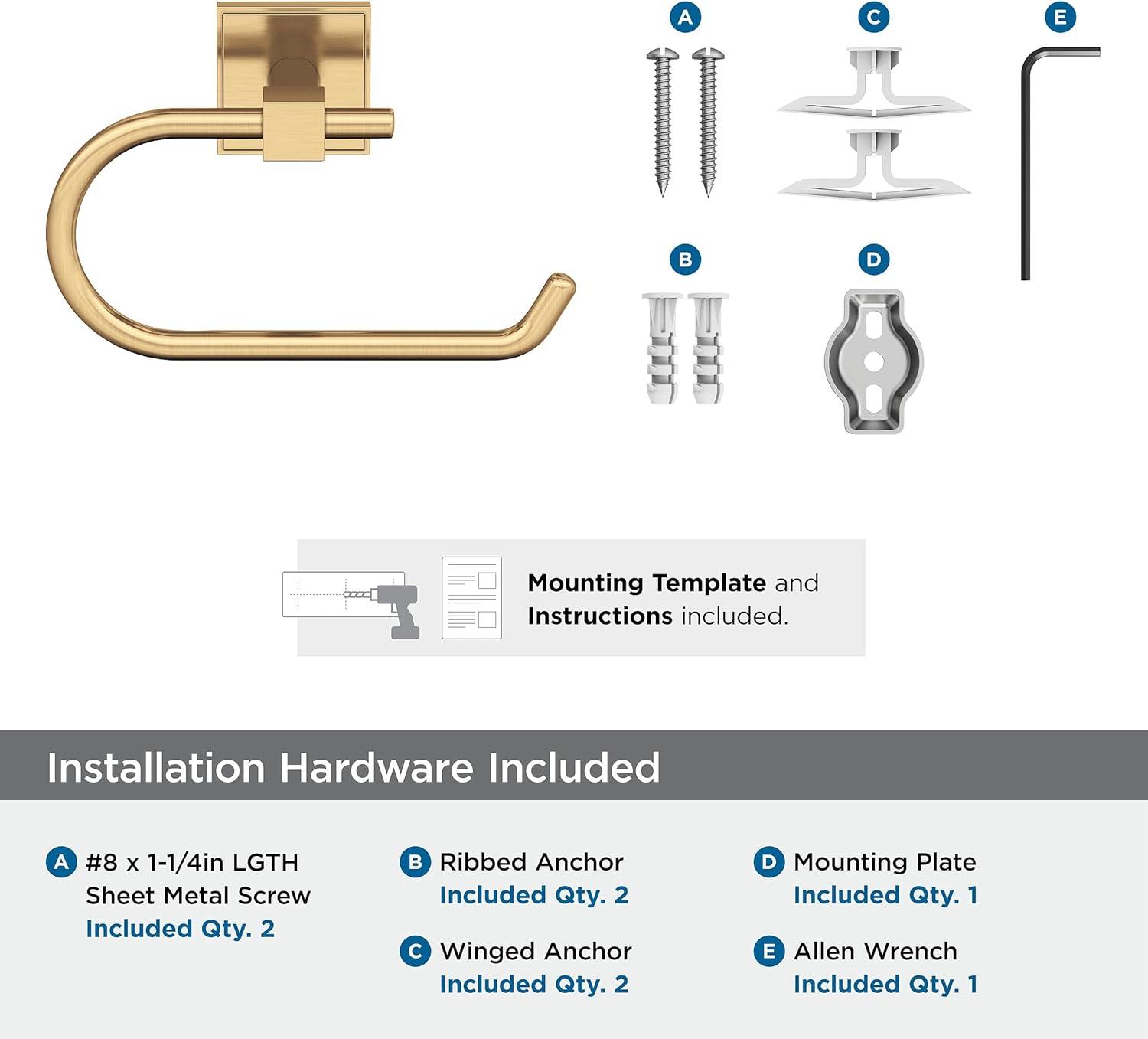 imageAmerock BH36073CZ Champagne Bronze Towel Bar 18 in 457 mm Towel Rack Appoint Bathroom Towel Holder Bathroom Hardware Bath AccessoriesChampagne Bronze