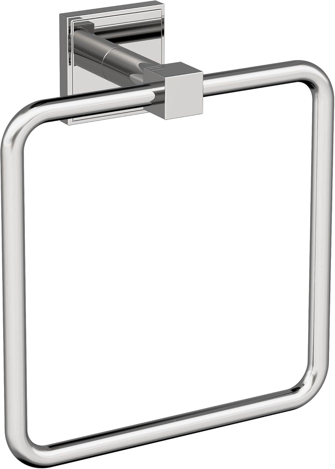 imageAmerock BH36073CZ Champagne Bronze Towel Bar 18 in 457 mm Towel Rack Appoint Bathroom Towel Holder Bathroom Hardware Bath AccessoriesChrome