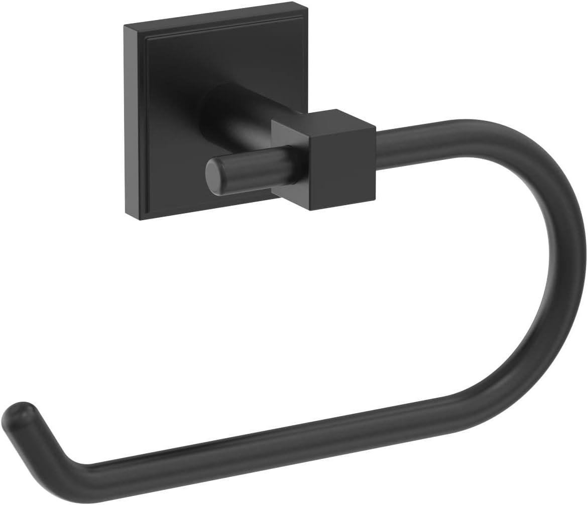 imageAmerock BH36073CZ Champagne Bronze Towel Bar 18 in 457 mm Towel Rack Appoint Bathroom Towel Holder Bathroom Hardware Bath AccessoriesMatte Black